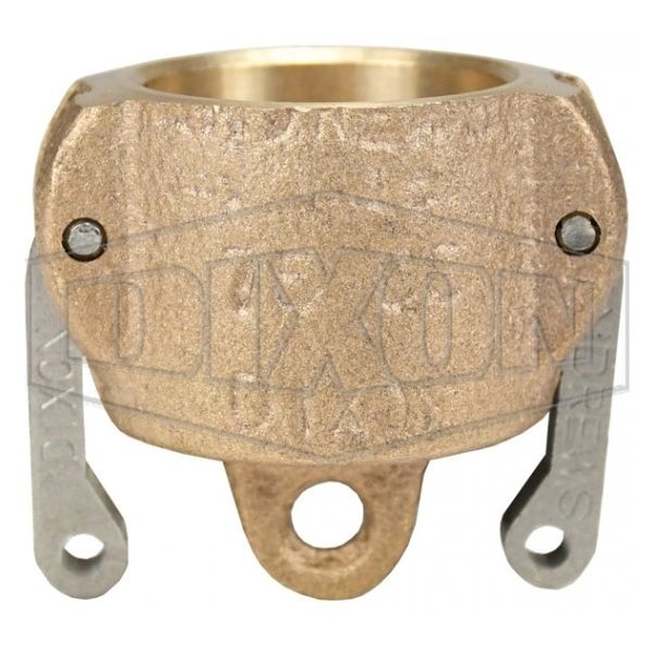 Dixon Type DC Cam and Groove Dust Cap, 3/4 in, Brass, Domestic 75-DC-BR - main